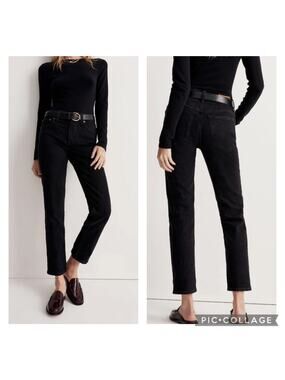 Madewell Black Mid Rise Perfect Vintage Jeans Size 23